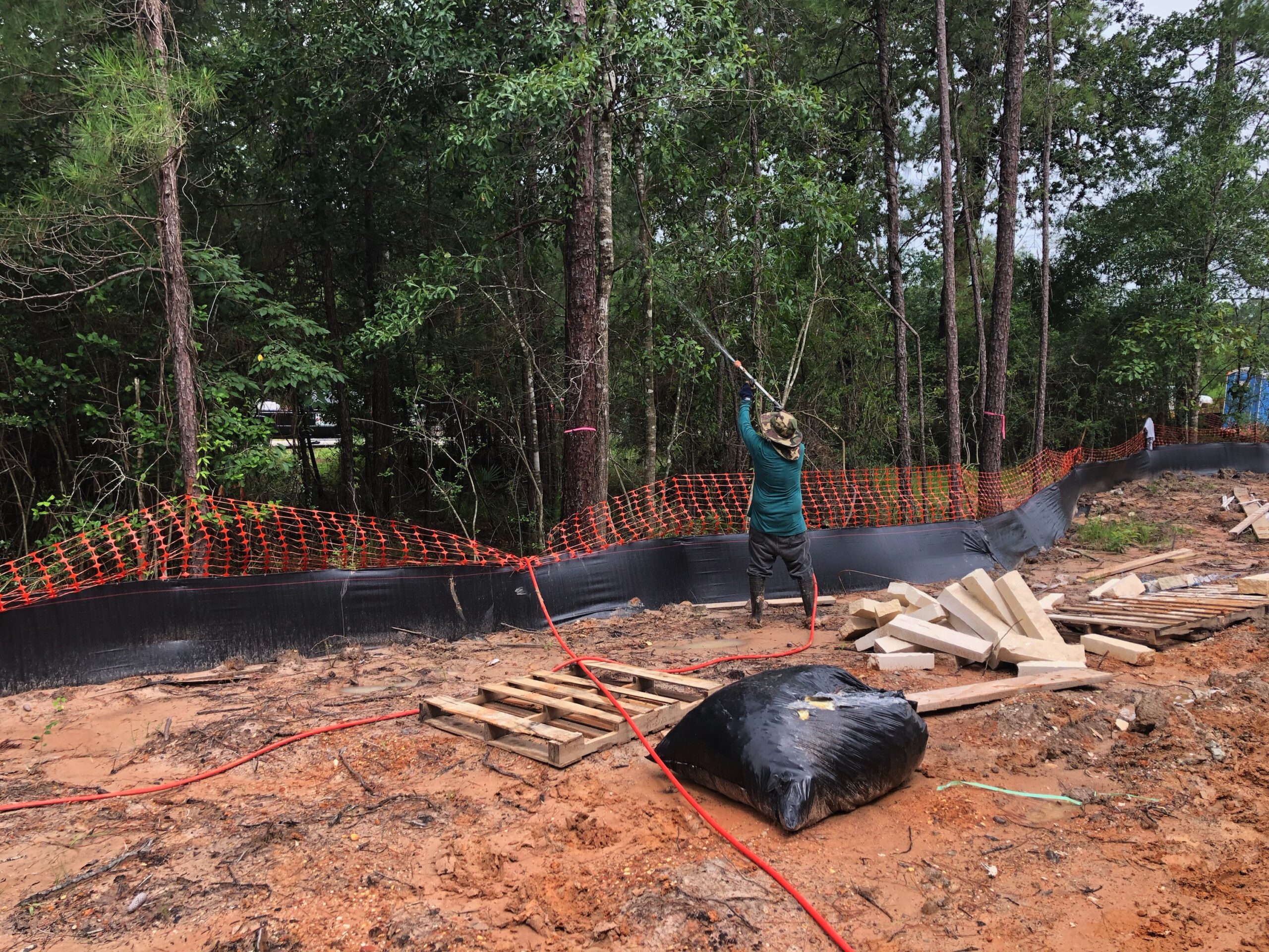 Construction Damaged Trees